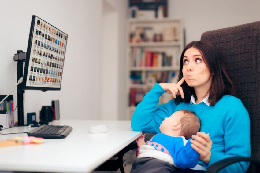 Return to work preparation with baby