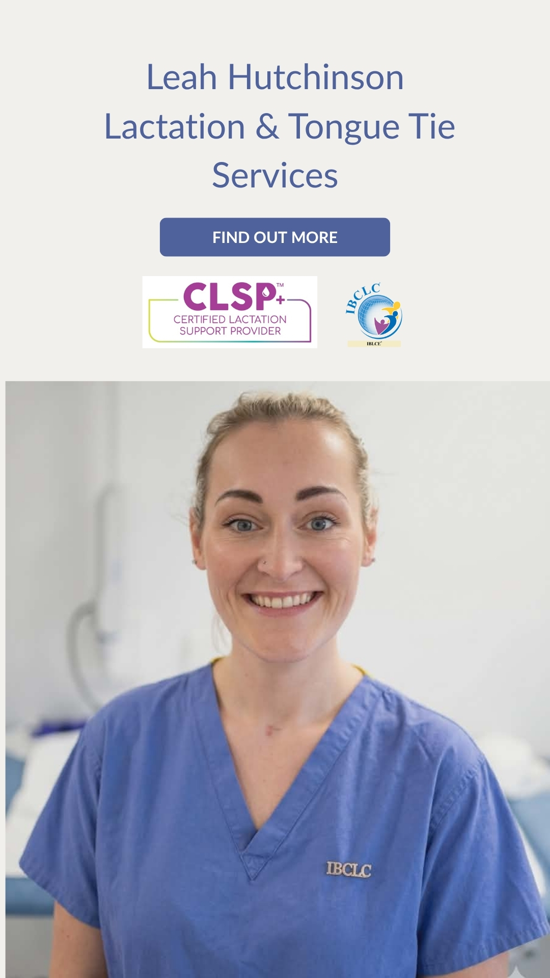 Leah Hutchinson - Lactation Consultant and Tongue Tie Practitioner