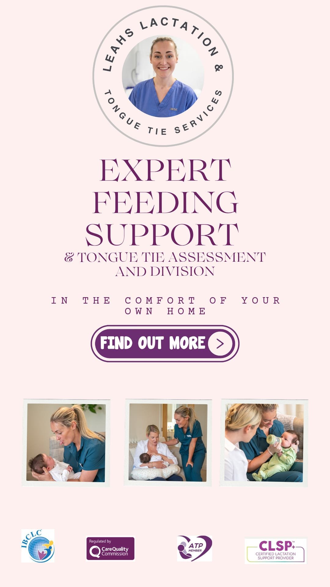 Leah Hutchinson - Lactation Consultant and Tongue Tie Practitioner